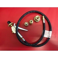 CARAVAN RV HOME LPG Filler Gun & Hose Automotive Decanting kit + Car Adaptor
