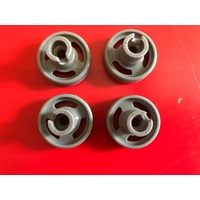 4 Dishwasher Lower Basket Wheel Fisher & Paykel 80752-A DW60CEX1 80753-A DW60CCW