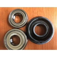 BOSCH DRUM BEARING AND SEAL SET 6207Z 6305Z 1 X 41/72. SHAFT SEAL