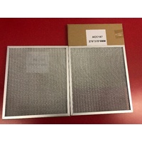2 X WESTINGHOUSE MESH RANGEHOOD FILTERS 276mm X 315mm ACC187 WRJ600uk, RFD602w,