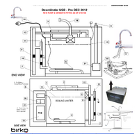 Genuine Birko DownUnder USB 2.5, 5 & 10L p/n 1310725 2400w