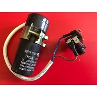 COMMERCIAL DOUBLE DOOR FRIDGE START CAPACITOR 80UF RELAY 1/3HP DONPER NE6210CZ