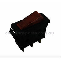 COMMERCIAL DISHWASHER RED SINGLE POLE SWITCH 16A 3319969