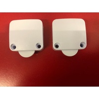2 x Pantry Wardrobe Bench Switch Cupboard Cabinet Door Light Closet Jam White