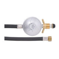 BBQ Hose & Regulator 1/4" FEMALE 1500mm LPG GAS Barbecue CARAVAN RV SHOP