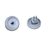 2x Miele Dishwasher WHEEL FOR LOWER BASKET G2222, G2224, G2225, G2230