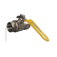 Ball Valve with Female Thread - for Natural Gas, LPG, Inert Gas, Air 3/8" Female