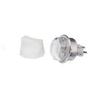 Genuine Bosch Oven Lamp Light Bulb Globe + Glass Cover Assembly HBA13B252A/35