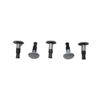 Genuine ILVE Oven Clock Button Silver 5 Pack
