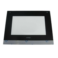 Original Omega Oven Door Outer Glass