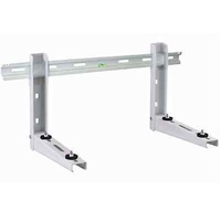 SPLIT SYSTEM STAINLESS STEEL WALL BRACKET 3PC SUPPORTS 150KG 550MM -