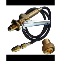 GENUINE LPG Filler Gun & Hose Automotive. Comes with Acme Female 1 3/4" Adapter