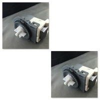 2x Samsung Washing Machine Water Drain Pump WF1752WPC WF1752WPW WF1804WPC