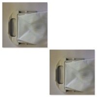 2 x NEC Fuzzy Logic Washing Machine Lint Filter Bag NW-452 NW-652 NW-752