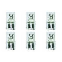 6 10W Fisher & Paykel Fridge Halogen Lamp Light Bulb Globe E331T E331TLT E331TRT