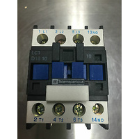 AIR CONDITIONER FRIDGE CONTACTOR 4 POLE 18Amp , Telemecanique LC1 D1810M7