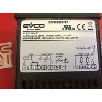 EVCO FREEZER CHILLER DIGITAL CONTROLLER DISPLAY EVKB23N7 EV3B23N7VXRX06