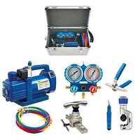 VACUUM PUMP, MANIFOLD GAUGE, RATCHED FLARING ,PIPE CUTTER ,PIPE EXPANDER VTB-5A