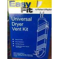 GENUINE Fisher & Paykel Dryer Vent Kit AD55A D55AUE D55AU PP6451 or 133410201