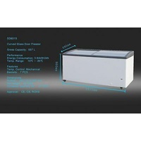 IGLOO CHEST DISPLAY BOX FREEZER, SLIDING GLASS DOORS 1810*695*860 mm SD651S