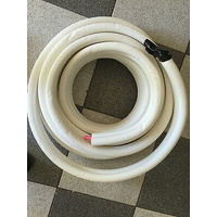 AIR CONDITIONER TUBE 1/4" 3/8" INSULATED COPPER PIPE TWIN PAIR 10 METRE R410A