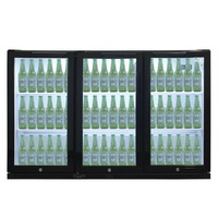 3 Door Under Bench Fridge Back Bar Cooler Display Fridge 860MM H 2 YEARS WARRANT