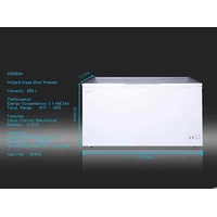 BRAND NEW HINGED GLASS DOOR FRIDGE TO FREEZER SD550H 1535X750X860mm 550LT