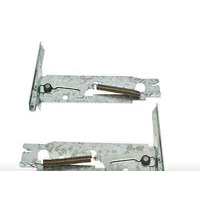 CHEF OVEN LEFT RIGHT KIT NOTCH DOOR HINGE EWOHSLFC, EWOHSLW, EWOHSLZSS, EWOHSLZW