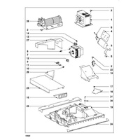 MIELE MICROWAVE COMBINATION OVEN MAGNETRON P/N 09739602 H4060BM H147MB