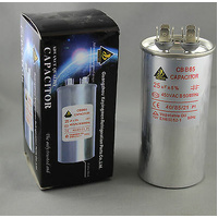 AIR CONDITIONER MOTOR 25UF 450Volt 25 UF Start/ Run Metal Capacitor