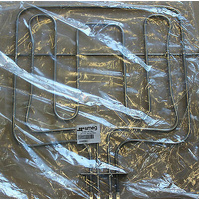 806890661 SMEG OVEN GRILL ELEMENT 1700W+1000W 395mmX 385mm SA304X-8 SC436X-8