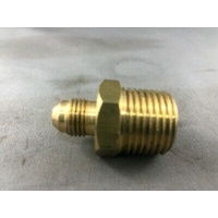 LPG NATURAL GAS ADAPTER 1/2" BSP MALE TO 5/16" SAE MALE UNION