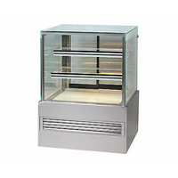 NEW CAKE DISPLAY FRIDGE, SQUARE SHAPE GLASS 900x1200x700mmWHD 1 YEAR WARRANTY