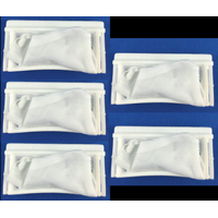 5 x SAMSUNG WASHER LINT FILTER DC91-10404U SW10K1S, SW10K1SP, SW65ASP, SW90V2S