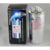 AIR CONDITIONER MOTOR 30UF+5UF 450Volt 30+5 UF Start/ Run Metal Capacitor
