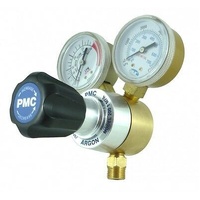 PMC REGULATOR Argon Gas Regulator; R200NTG 5/8" UNF RH outlet, inlet 1/4" NPS