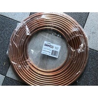 LPG Air Conditioner Copper Pancake Coil 3/8" x 5M Roll CUT Pipe , Not Full Roll