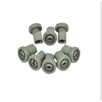 GENUINE DISHLEX DISHWASHER TOP BASKET ROLLERS 8 PCS 50286967-00/0 DX103WK DX103S