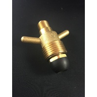 CATERING CARAVAN 9KG 5KG 4KG LPG GAS CYLINDER POL TO 1/4" ADAPTOR BBQ