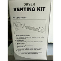 SIMPSON EZI EZISET EZILOADER DRYER VENT KIT FLEXI DUCT ULX104 GENUINE