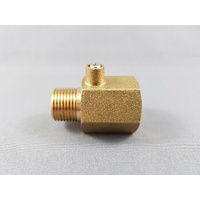LPG CATERING CARAVAN HOME TEST POINT ADAPTER 3/8″ F BSP X 3/8″ M BSP