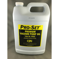 PRO-SET CPS PREMIUM VACUUM PUMP OIL 1 GALLON 3.78LT VPOG