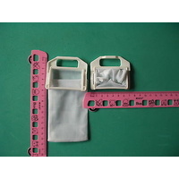 2 x Homemaker Washing Machine Lint Filter Bag HMXQB50-808GF HMXQB50808GF