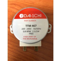 PANASONIC MICROWAVE OVEN TURNTABLE MOTOR P/N A63267F40QP NN-CD987W NN-CD997S