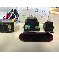SHANGFANG SF-212S  COMMERCIAL FRIDGE DIGITAL CONTROLLER DEFROST DUAL DISPLAYS