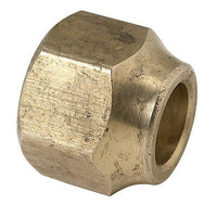 AIR CONDITIONER & REFRIGERATION SHORT BARREL FLARE NUT SAE 1/4" 06-04
