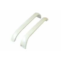 BOSCH Fridge Freezer DOOR HANDLES KIT White 369542 Pair KGE3220GB KGS3720GB