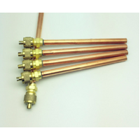 5x FRIDGE FREEZER 1/4" SCHRADER VALVE ACCESS VALVE 0.6mm R134A R404A