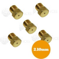 10 x BBQ Conversion Jets Nipples 2.10 LPG to Natural Gas 17-210PK5 M6 x .075