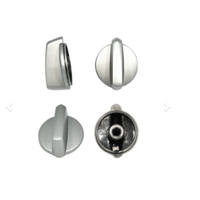 3 x Genuine Westinghouse 600mm Gas Cooktop SILVER Control Knob GHP17S 94325358